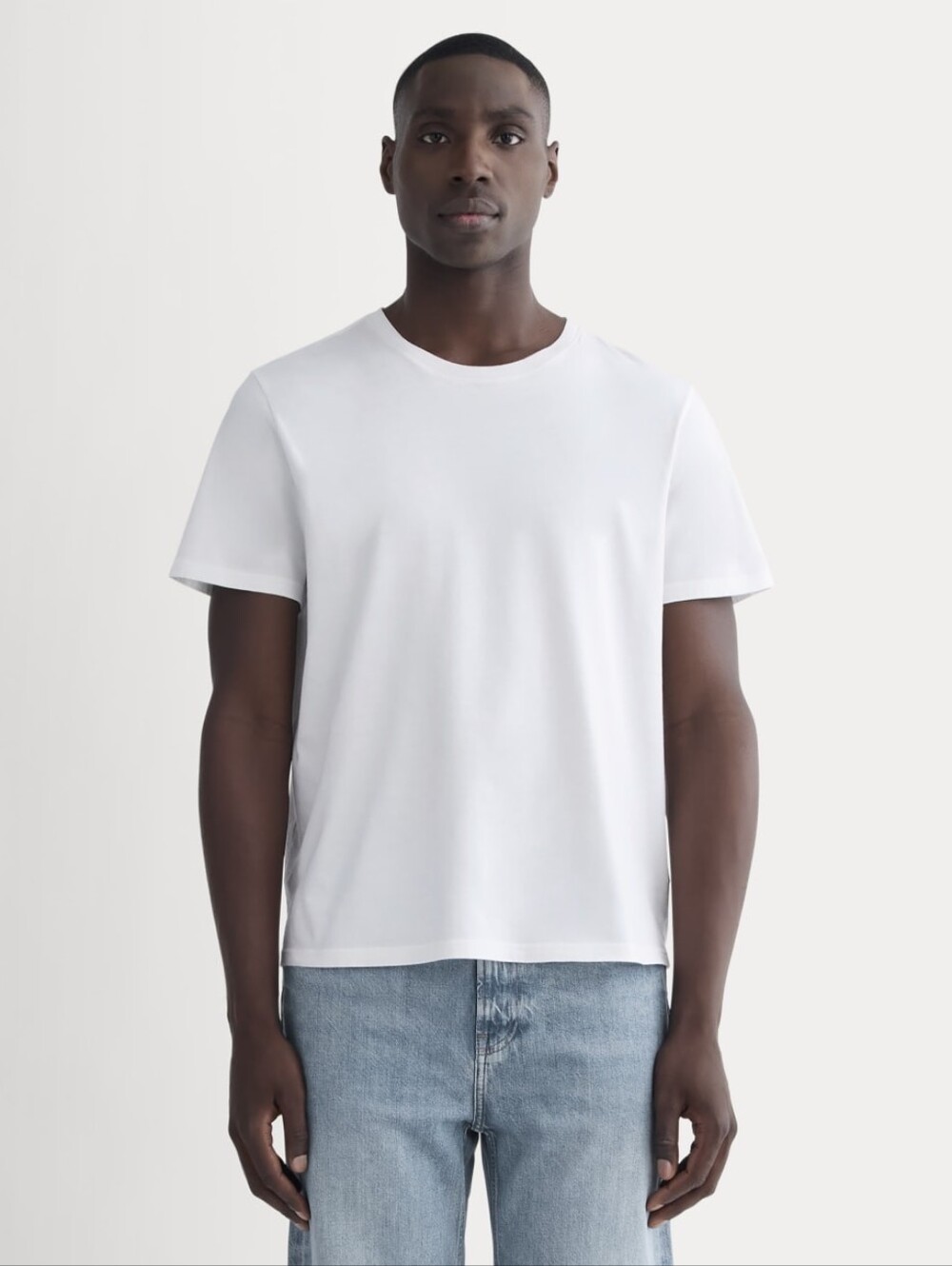 Everlane Essential Organic Crew Tee - Size Large